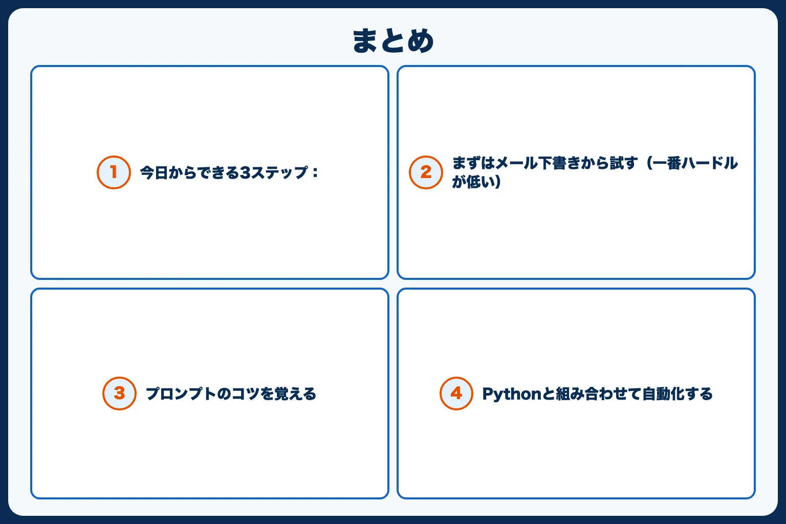 まとめ