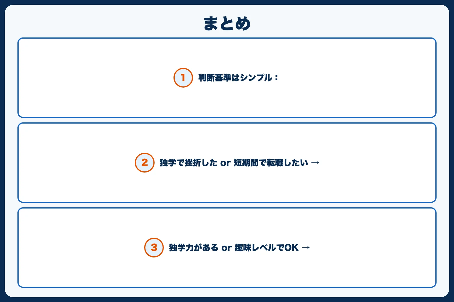 まとめ