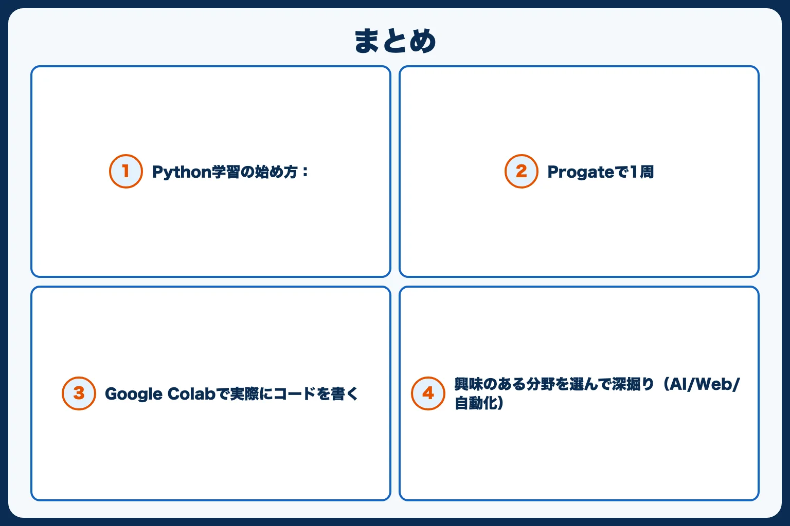 まとめ